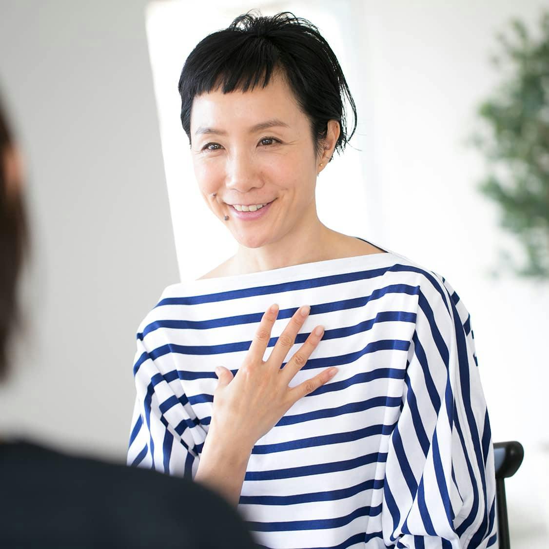 ミディアム Very モデル 髪型