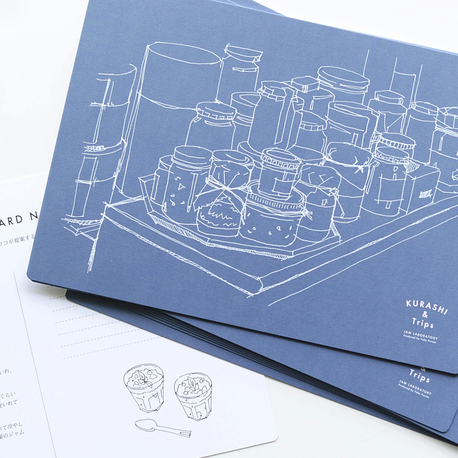 【紙モノ ビンテージ レシピカードセット】 紙モノ ビンテージ レシピカードセット】