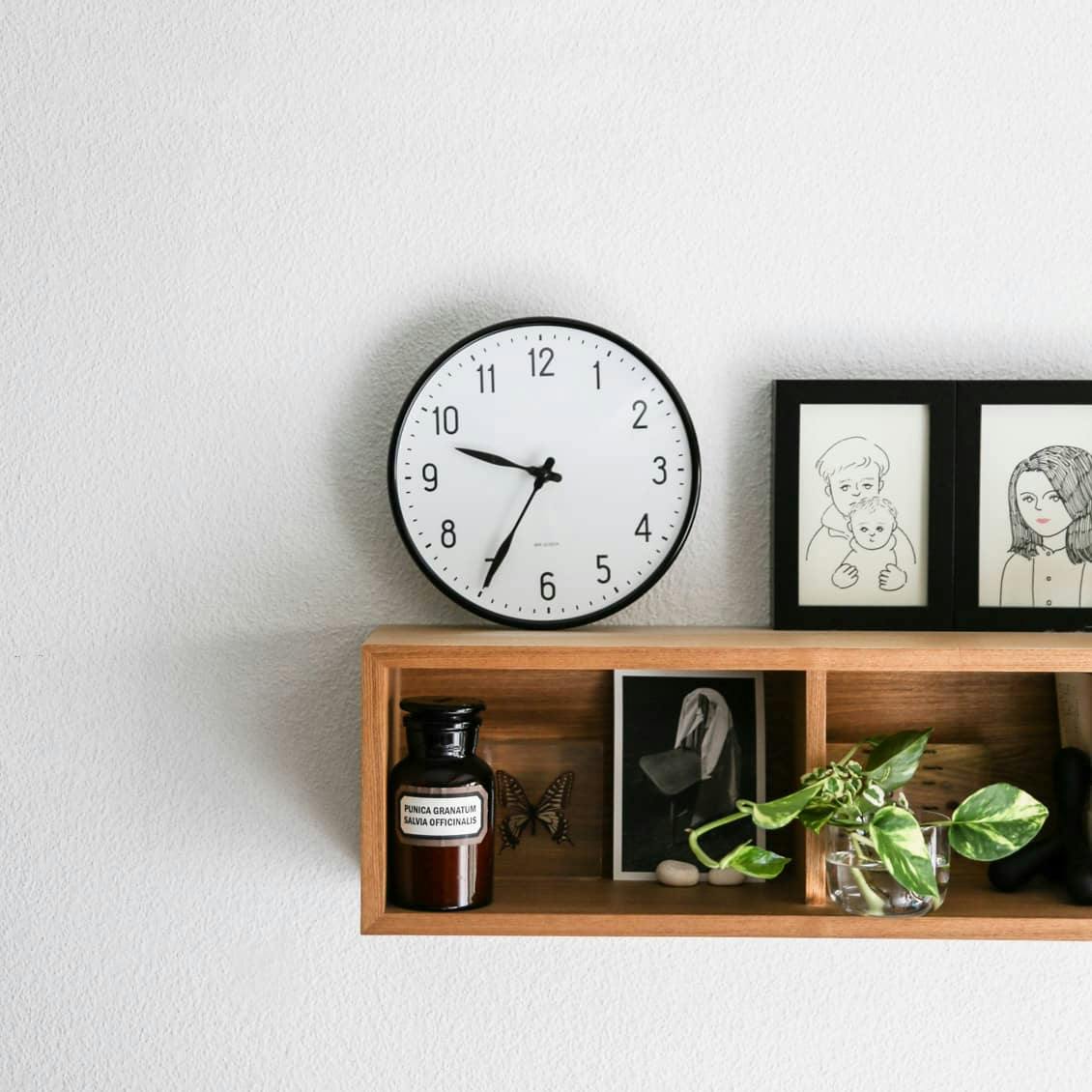 部屋を格上げしてくれる北欧ヤコブセンの壁掛け時計。 - 北欧、暮らし