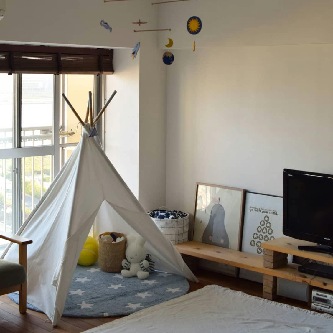 北欧暮らしの道具店　TIPI/ティピ/キッズテント　グレー TIPI/ティピ/キッズテント(グレー) - 北欧、暮らしの道具店