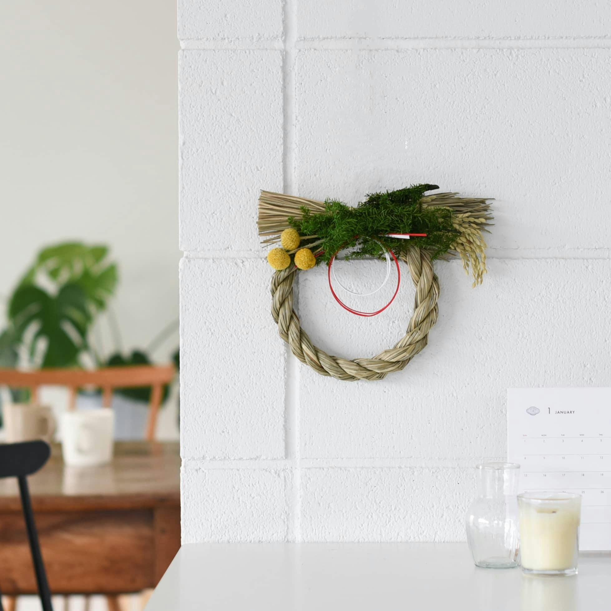 新商品】当店オリジナルのしめ縄リース！雑貨感覚で楽しめる、SOCUKA