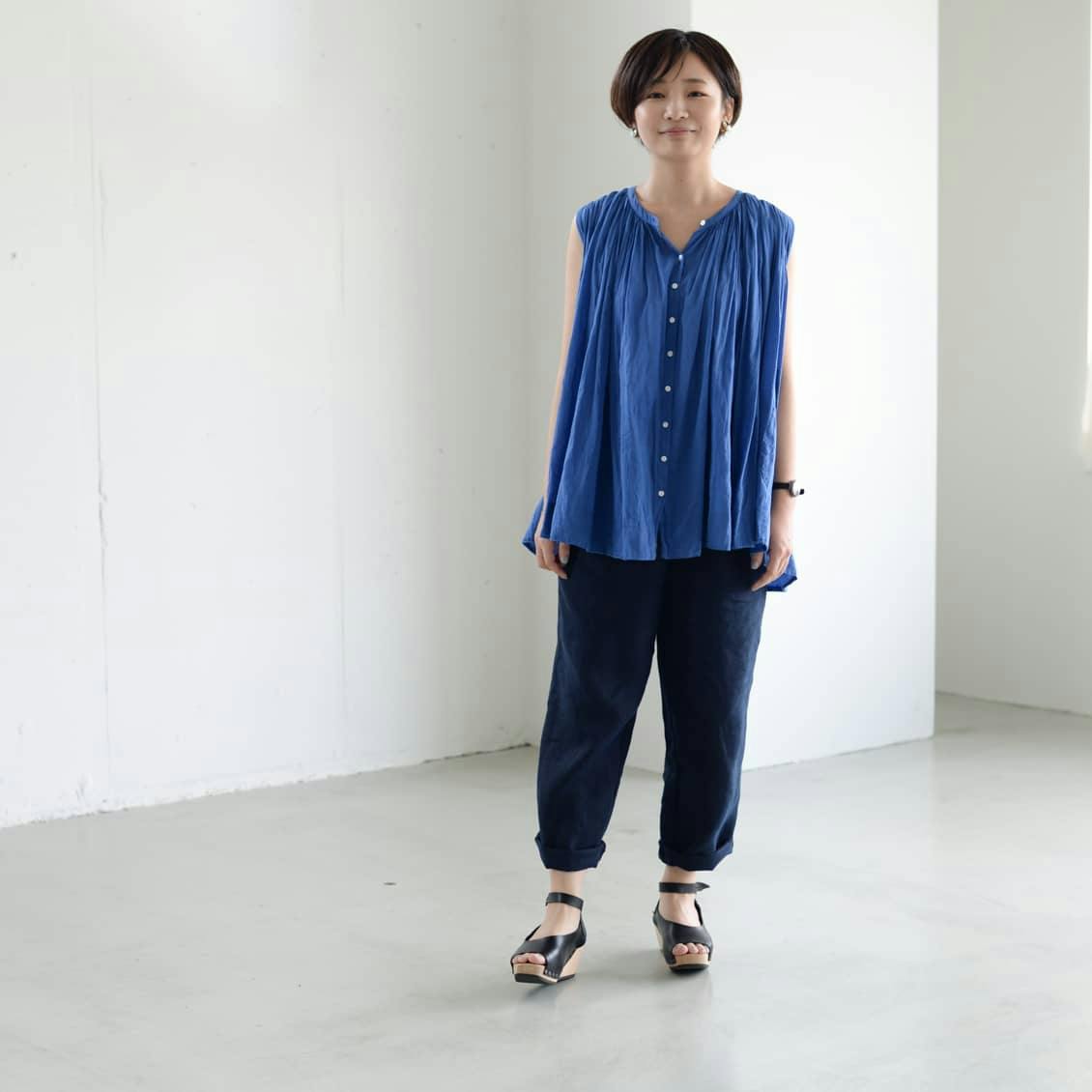 着用レビュー】 当店別注！Fog linen workの「テーパードパンツ」を