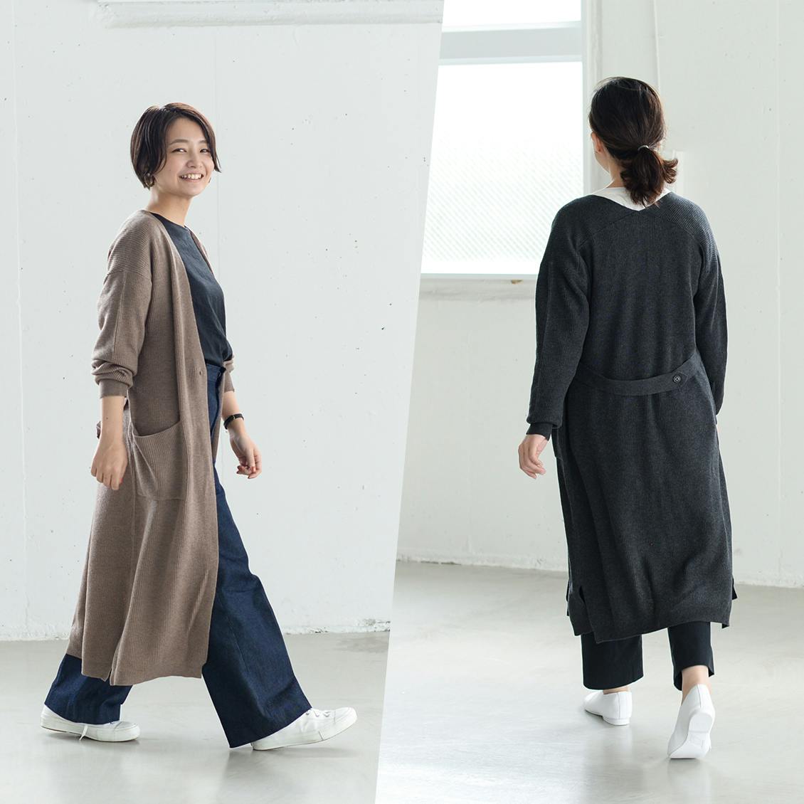 KURASHI&Trips PUBLISHING . ロング カーディガン