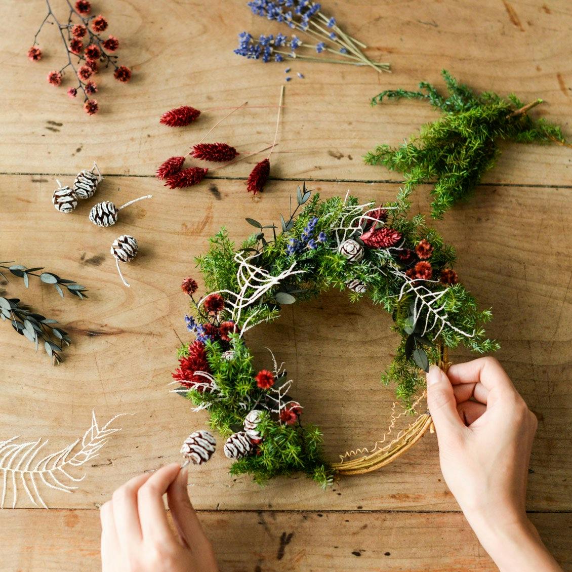 新商品】数量限定！SOCUKAさんと一緒につくった「クリスマスリース