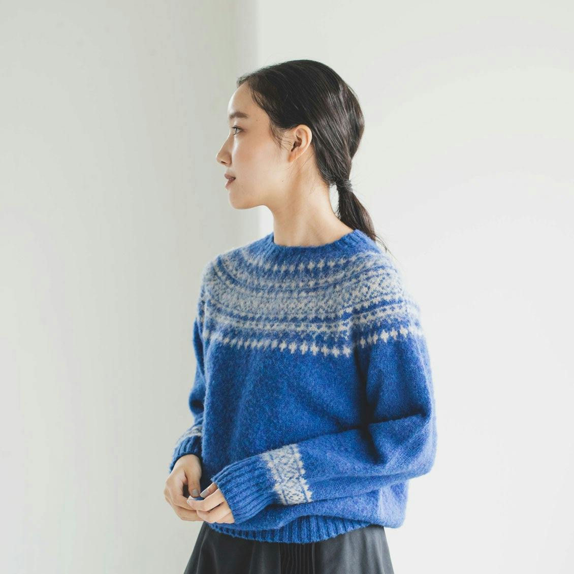 新商品】一目惚れスタッフ続出！ 大人の「ノルディック柄ニット」が新