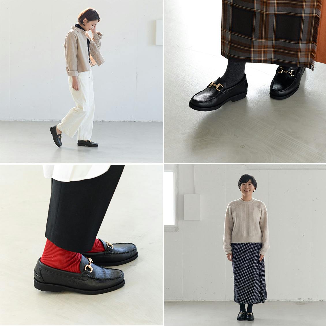 ブラックレザー ローファー：どんなコーディネートにもぴったり 37 ブラックレザー ローファー：どんなコーディネートにもぴったり 37