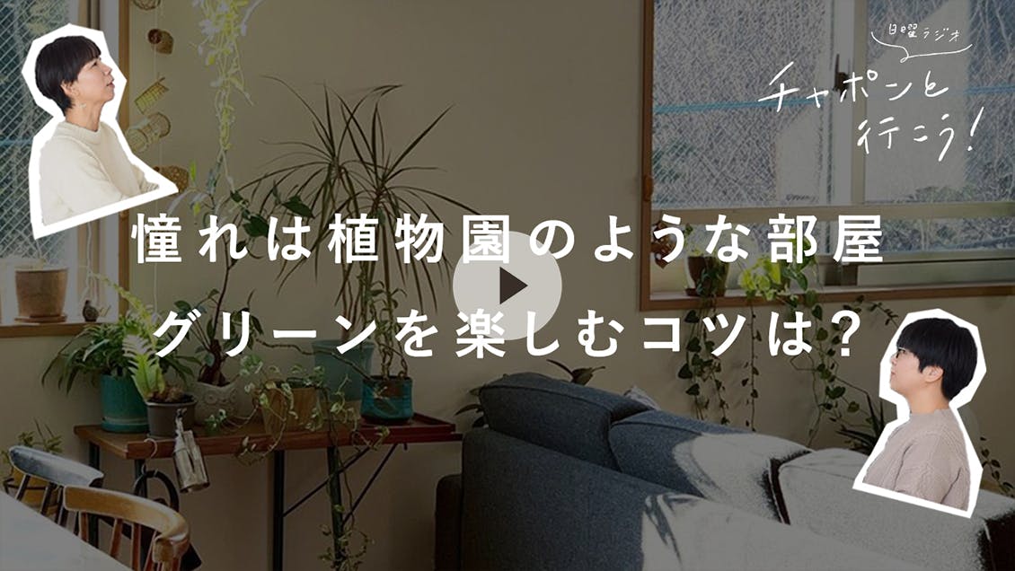 日曜ラジオ 第52夜「植物園のような部屋に憧れて。グリーンをたっぷり楽しむコツは？」