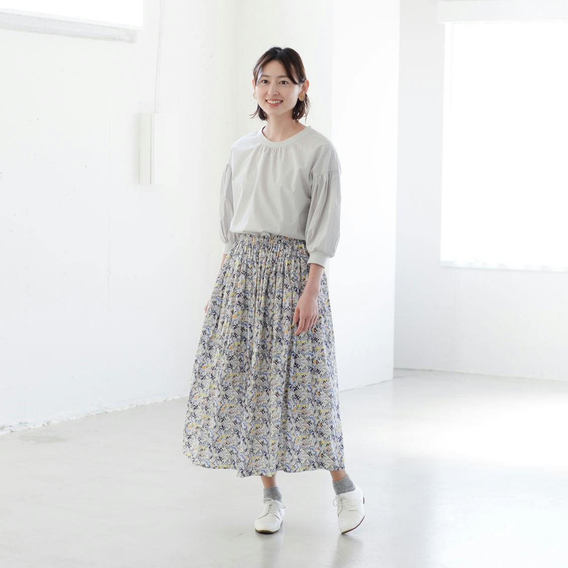着用レビュー】香菜子さんとつくった2WAYトップスを、スタッフ4
