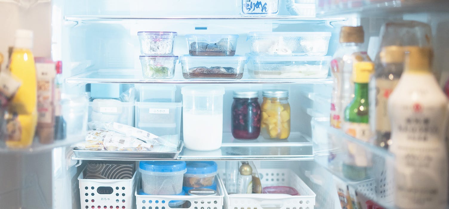 食材をつかいきれる冷蔵庫収納