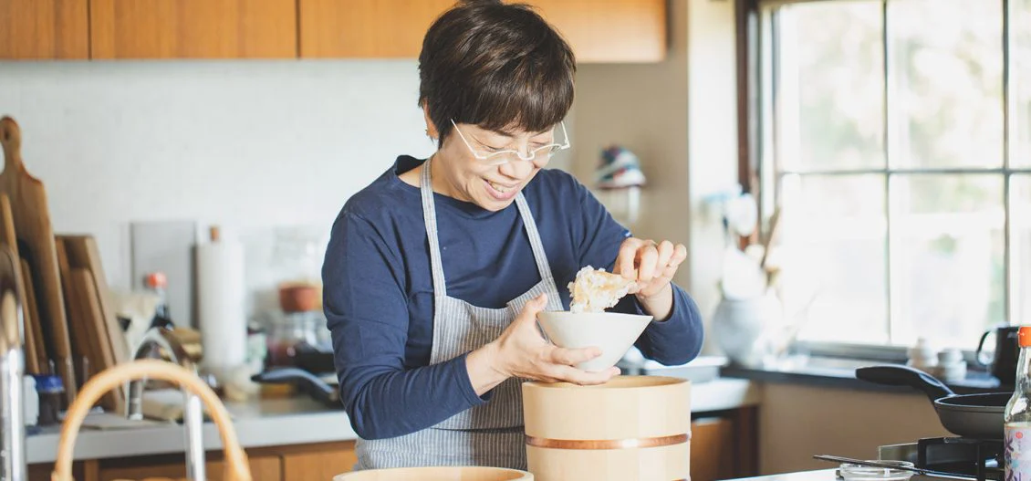 飛田和緒さんの “ささっと丼”