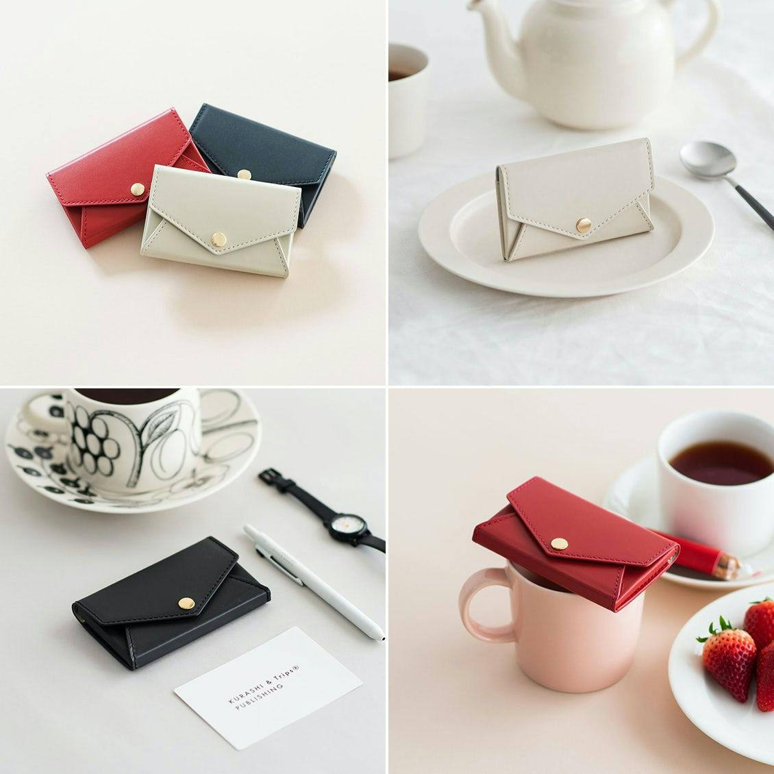 新商品】リニューアルして再登場！スリムに見えて収納上手な、封筒型の