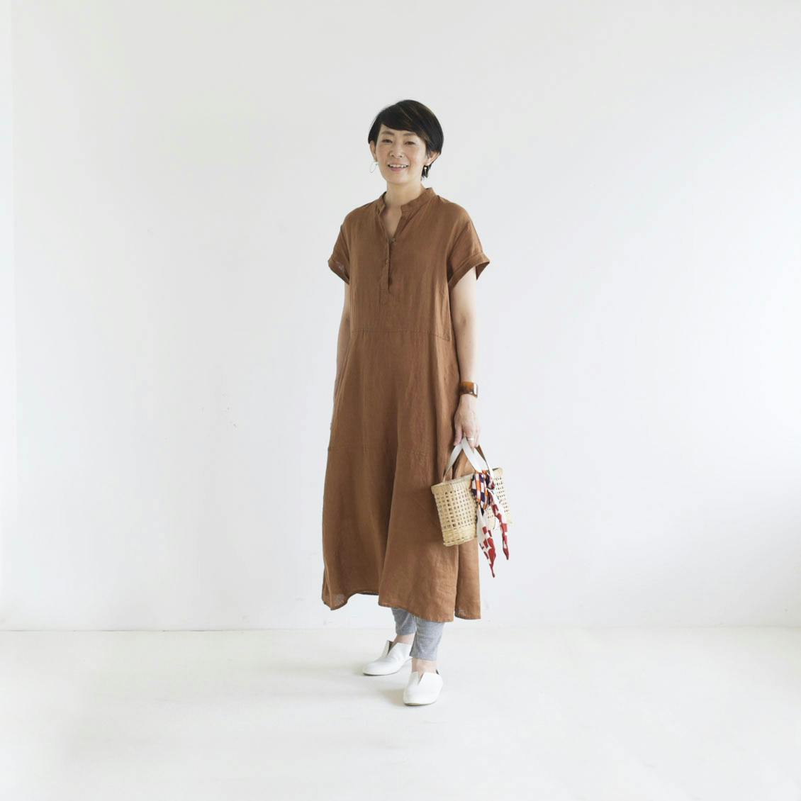 fog linen work ワンピース　 linen100% 楽天市場】入荷 fog linen work フォグリネンワーク シエナ