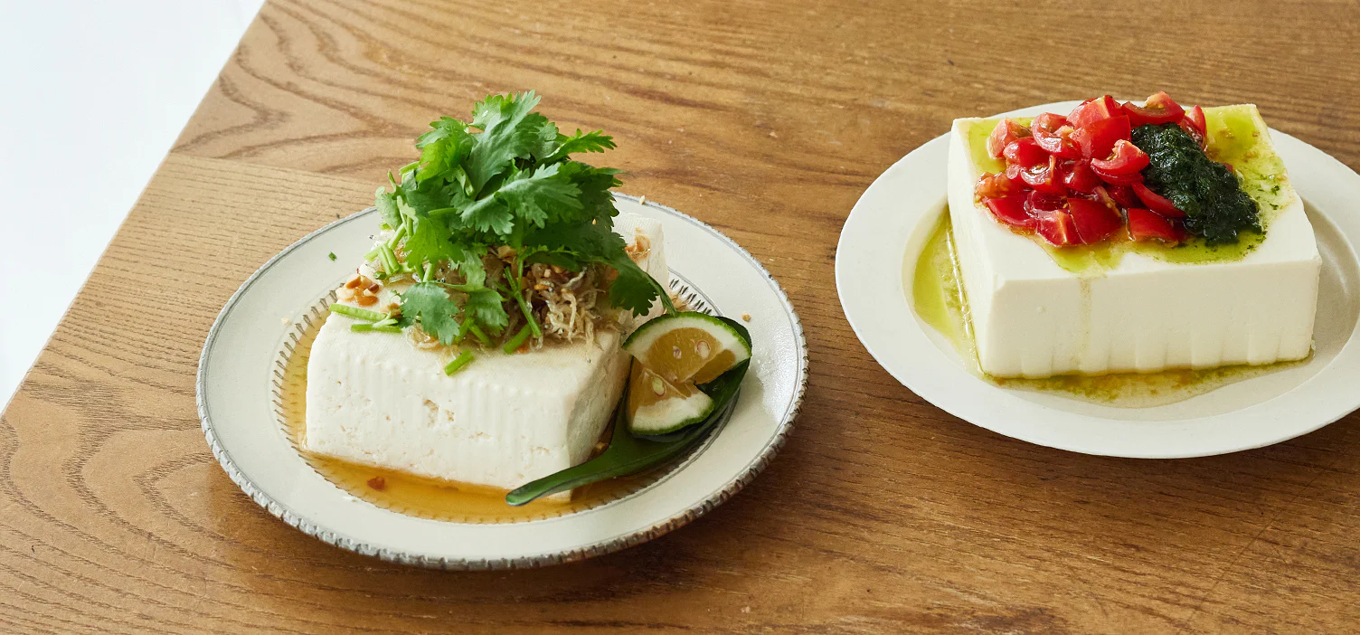 夏の味方、豆腐
