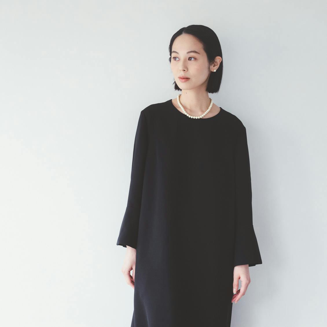 気持ちに寄りそうブラックフォーマルジャケット（S / M サイズ
