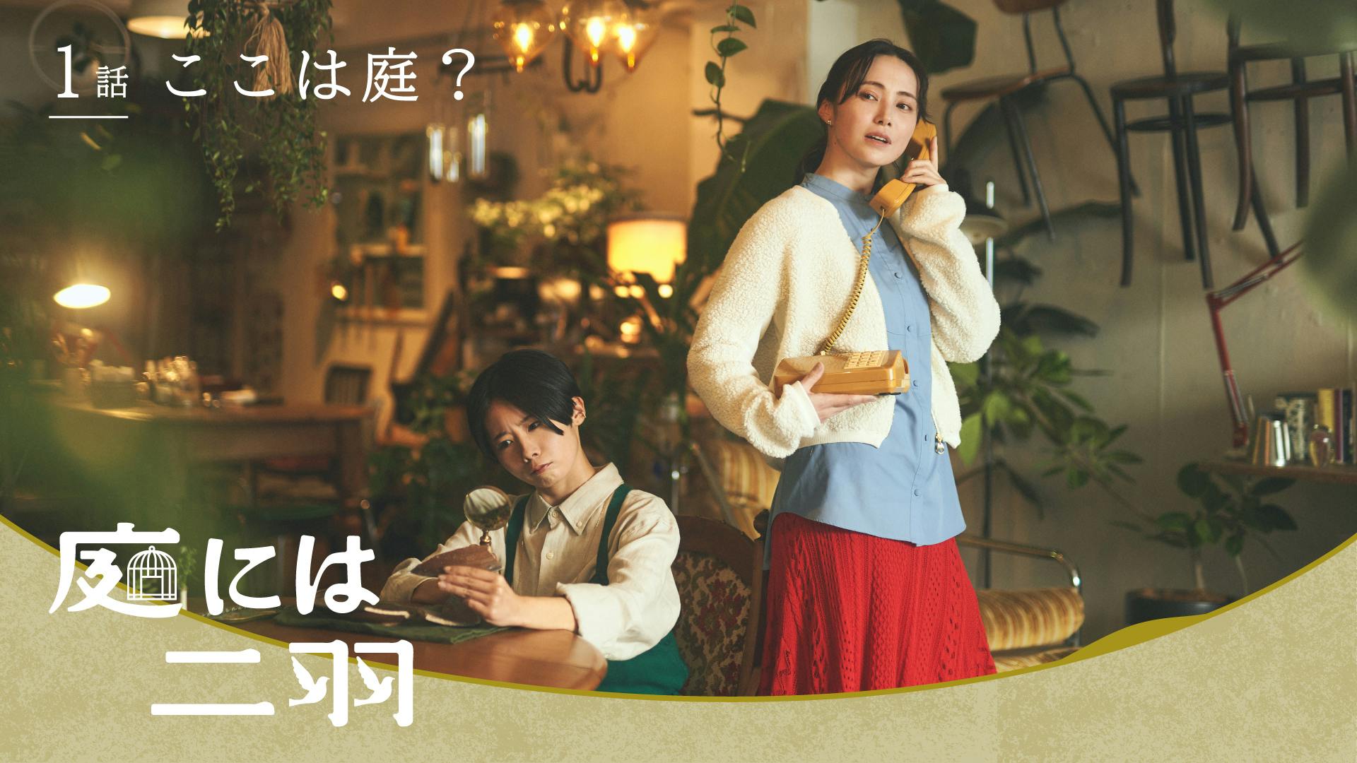 新ドラマ『庭には二羽』前編「ここは庭？」（第1話）