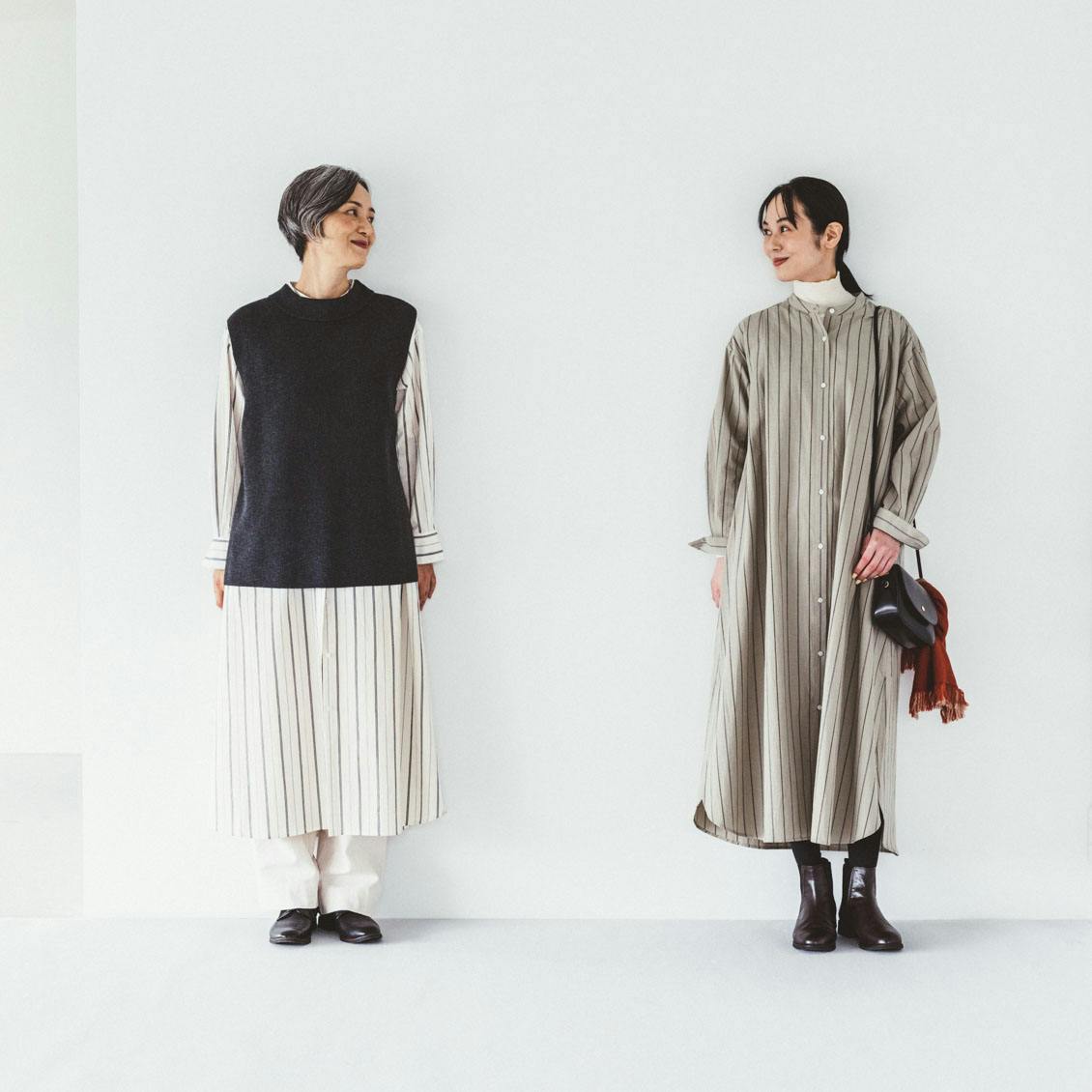 専用］シャツワンピース 北欧暮らしの道具店 着用レビュー