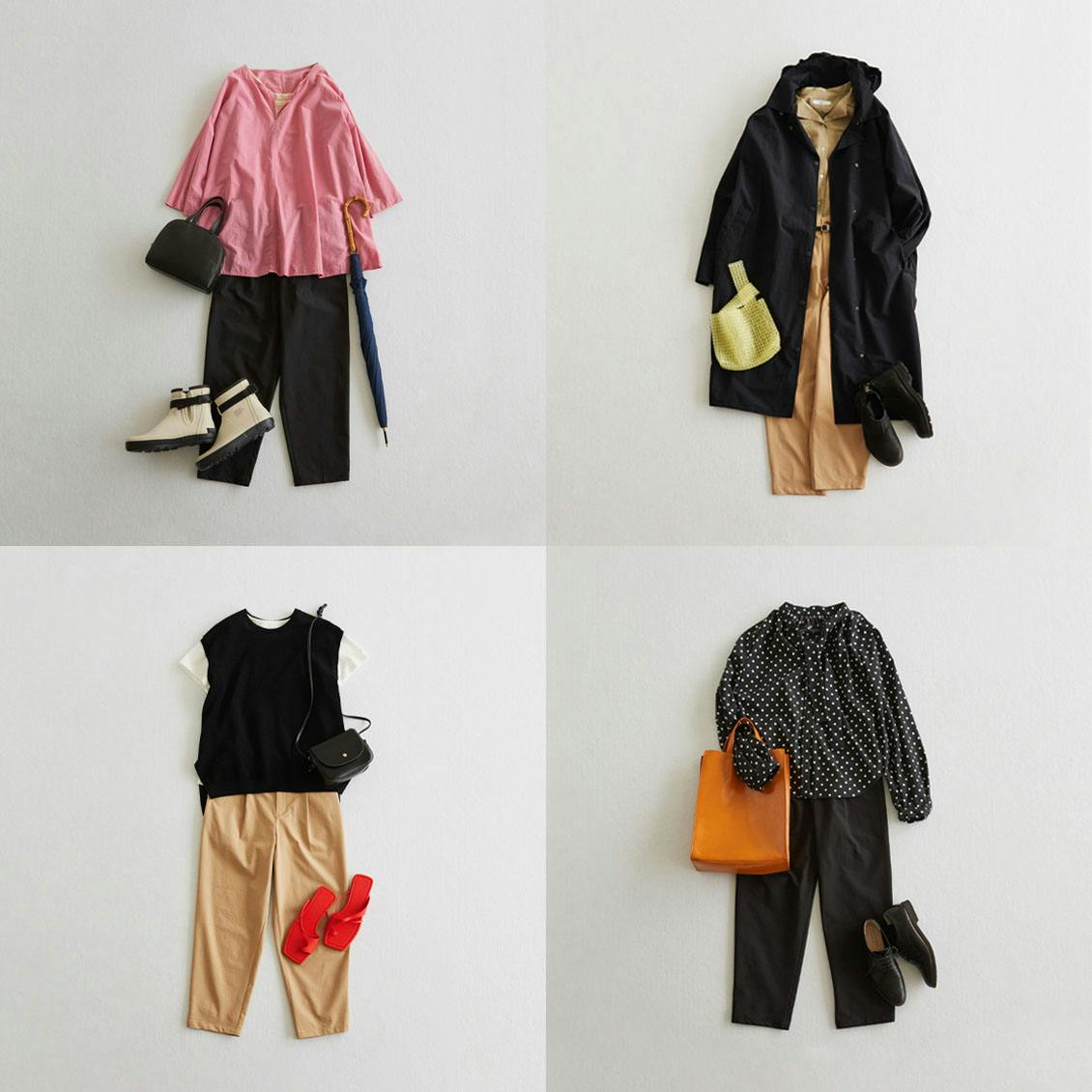 着用レビュー】オリジナルの「撥水テーパードパンツ」をスタッフ5名が