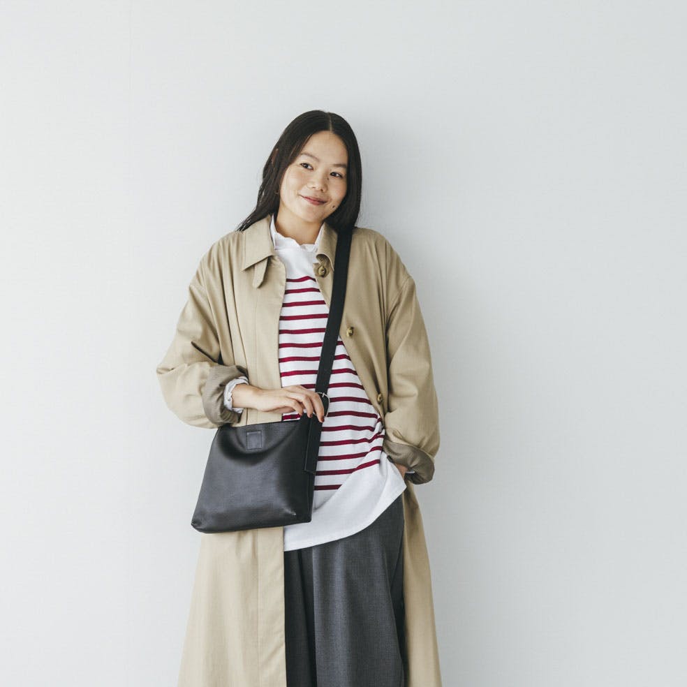 がんばりどきも私らしく」一田憲子さんとつくったラウンドレザー