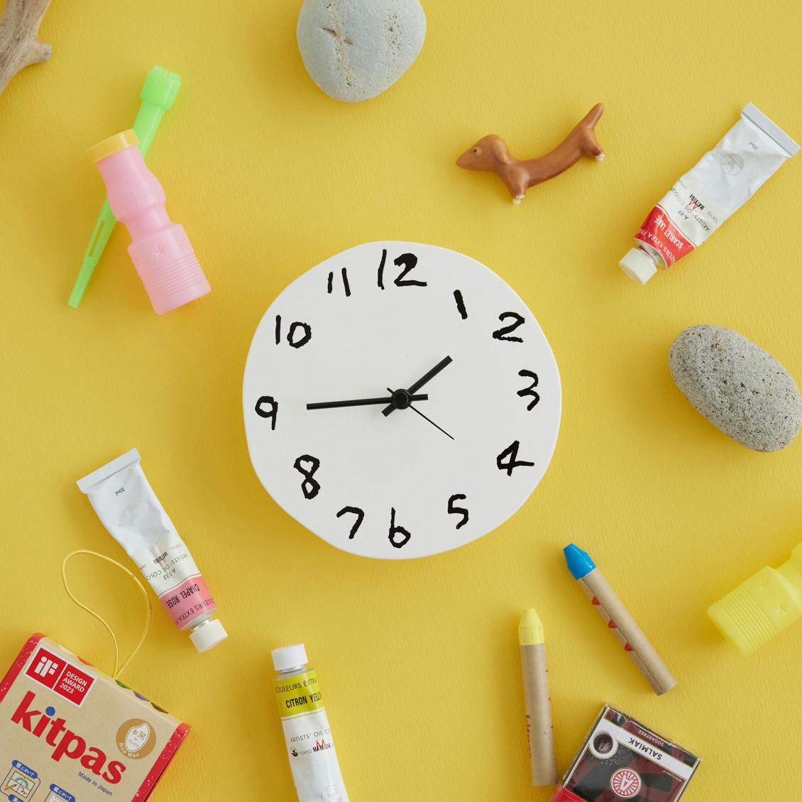時計 YUKI Yuki MIKAMI / ' About ' wall clock - HOEK