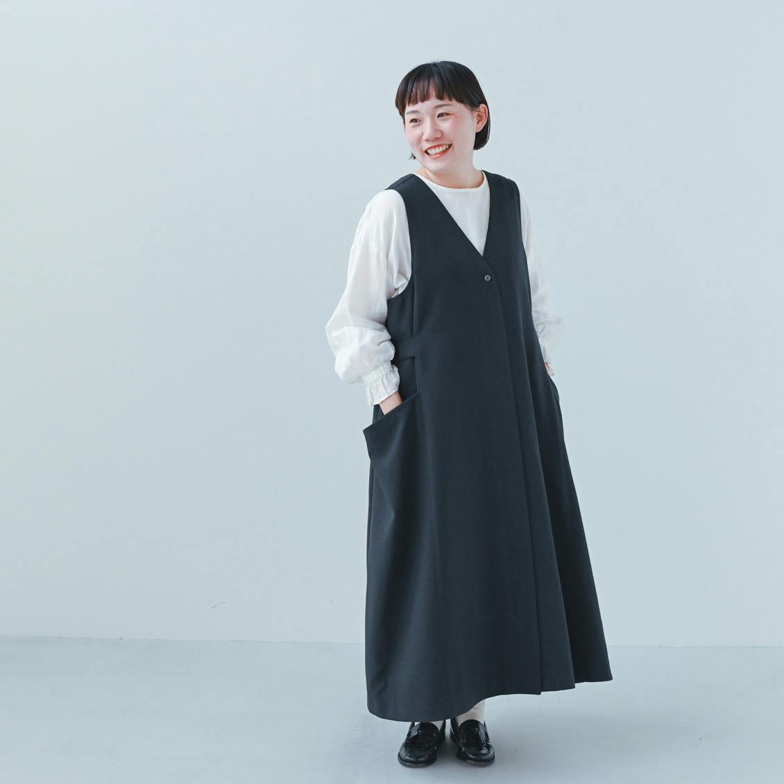 北欧暮らしの道具店　アトリエナルセ　フォーマルワンピース　小さいサイズ 着用レビュー】アトリエナルセと作った2型のフォーマル