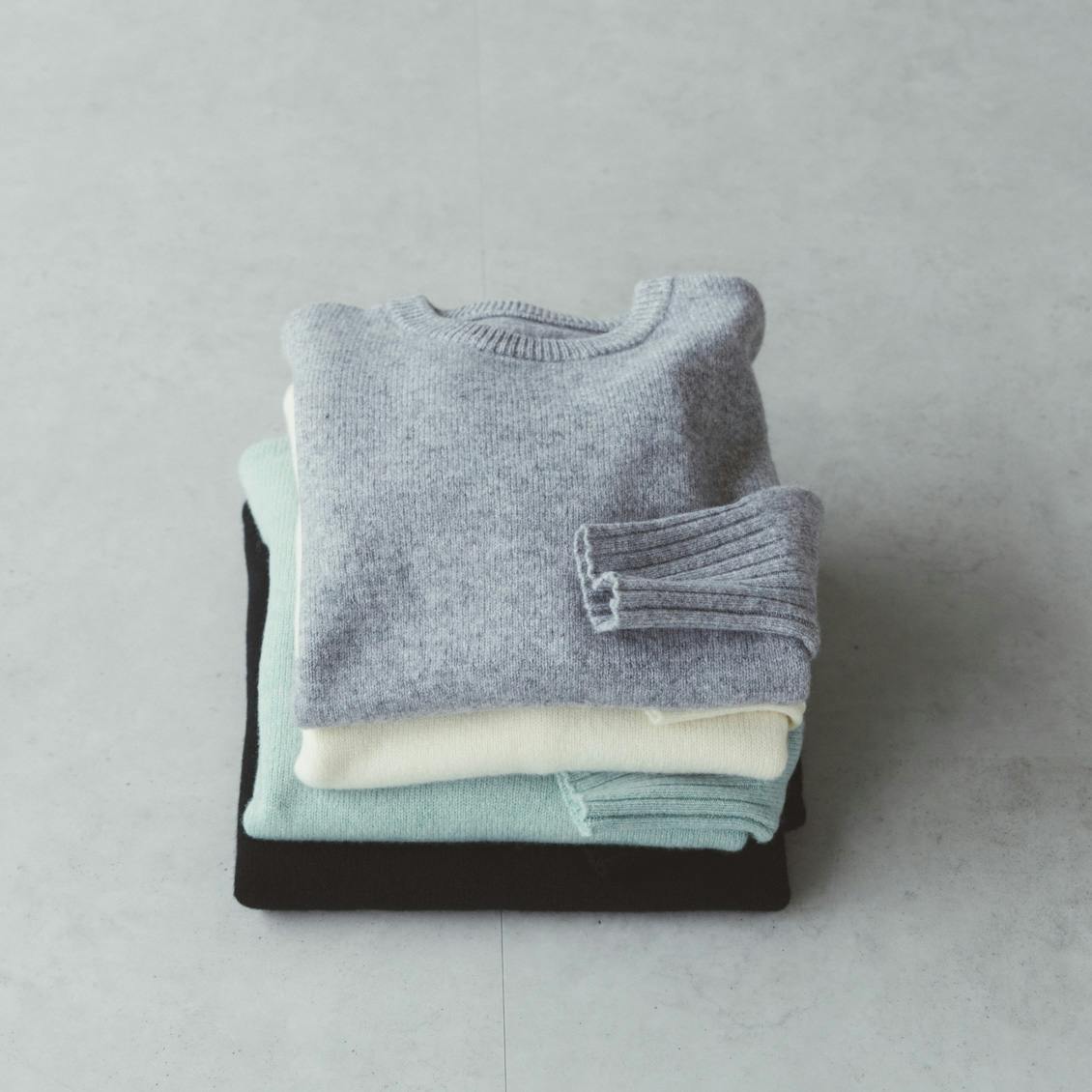 新品ブランベールblancvertLaNATUREニット11カシミヤ¥49500 手洗い可能