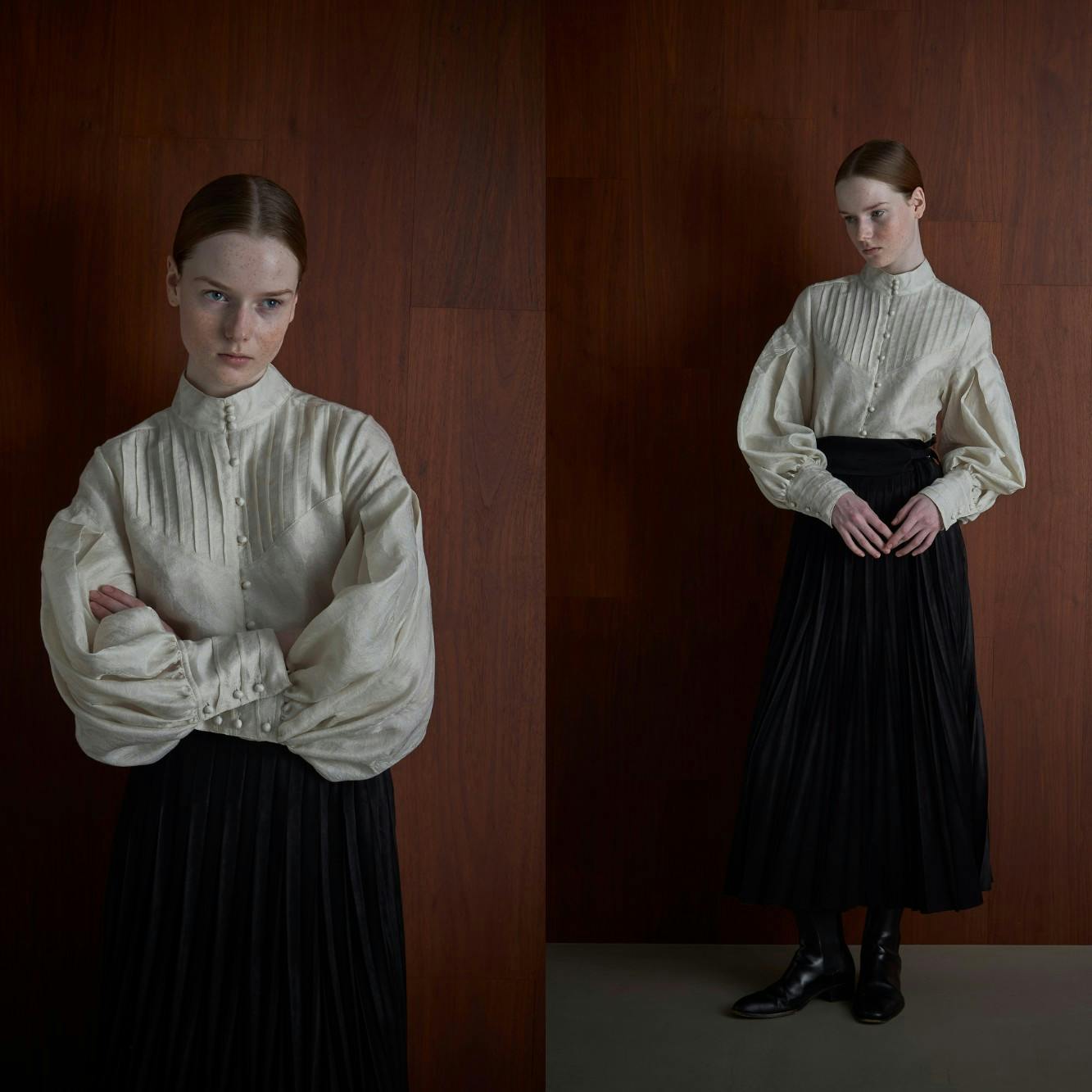 foufou classical pintuck blouse 伊勢丹限定 foufou / フーフー＞POP UP | プロモーション| 伊勢丹 新宿店