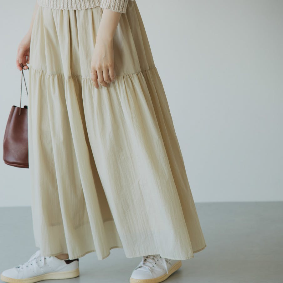 新商品】いま欲しいスカート作りました！ 年中たよれる、軽やか