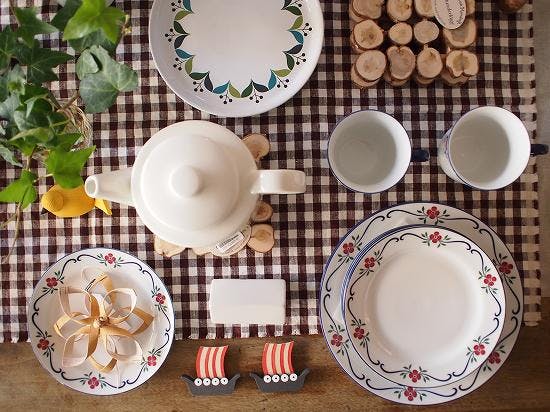 国立店便り。～ギンガムチェックのクロスと北欧雑貨～ - 北欧、暮らし