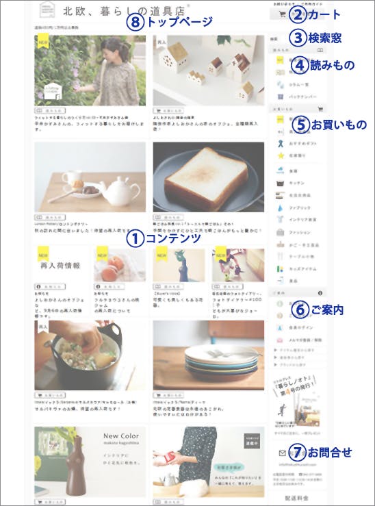 リニューアルした「北欧、暮らしの道具店」のサイトをご案内いたします