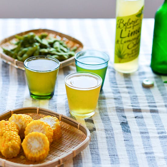 コーディアルシロップでつくろう 夏のからだを潤すドリンク 第3話 夏らしさいっぱい ライム レモン ビール 北欧 暮らしの道具店