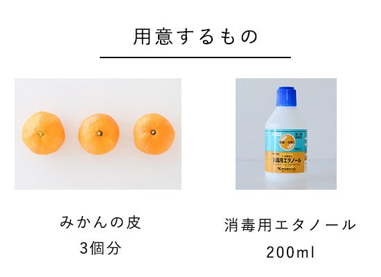 トップ ミカンの皮化粧水