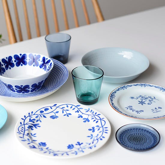 涼しくなるなる、ブルーの食器大集合♪ - 北欧、暮らしの道具店
