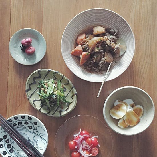 ARABIA 24H avec 24cm パスタプレート　ブラウン　2枚セット ARABIA 24H avec 24cm パスタプレート ブラウン 2枚セット