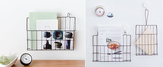 新商品】増えていく紙類をかわいく収納。ワイヤーレターラックが新登場