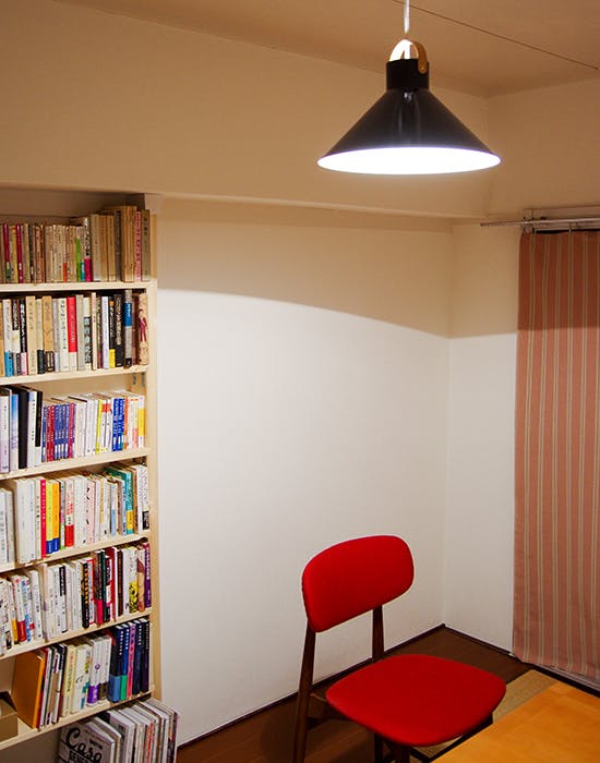 和室にも似合う照明。北欧の雰囲気を感じる、CLASKAのアトリエランプ