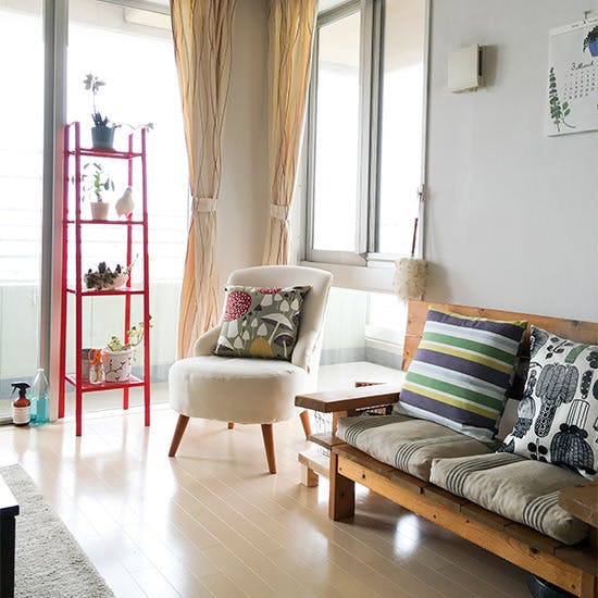 ポップからナチュラルに。インテリアの変化に合わせて買ったもの