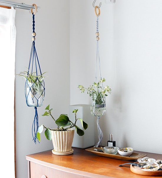 観葉植物をマンションでも吊り下げて楽しむ方法 北欧 暮らしの道具店