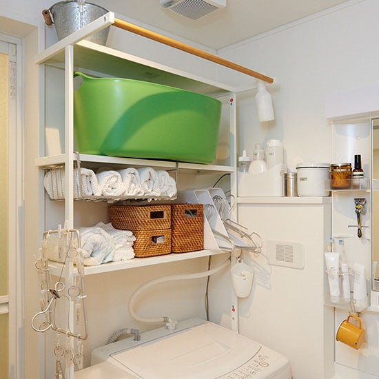 家事効率up 洗面所や脱衣所の収納レイアウトのアイデア 北欧 暮らしの道具店