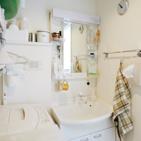 家事効率up 洗面所や脱衣所の収納レイアウトのアイデア 北欧 暮らしの道具店