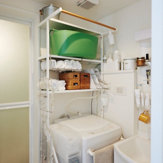 家事効率UP！洗面所や脱衣所の収納レイアウトのアイデア 北欧、暮らしの道具店