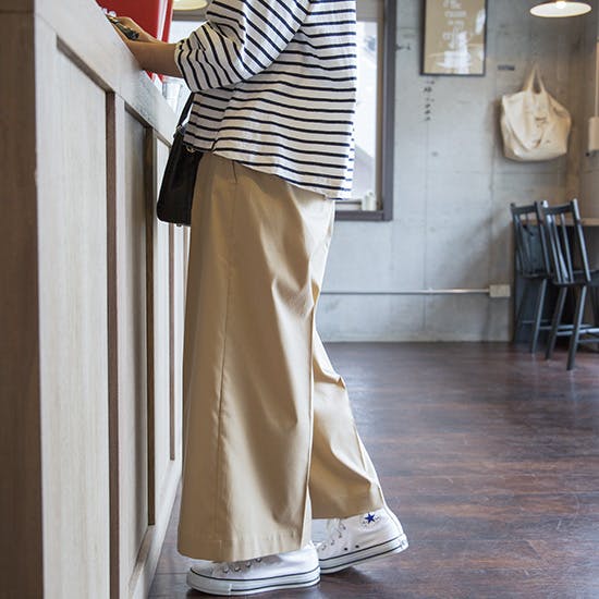 新商品】春夏秋まで3シーズン大活躍♪軽やかでお手入れ楽チンなワイド