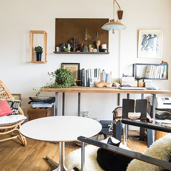 石井佳苗さんのインテリア実例、洗面所をおしゃれにするコツ 北欧、暮らしの道具店