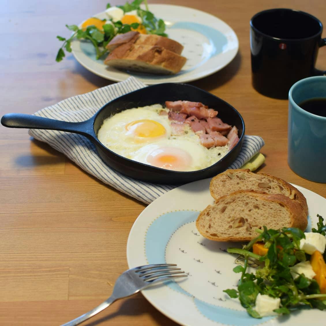 スタッフの愛用品】頼りになります♪柳宗理・南部鉄器のミニパンが