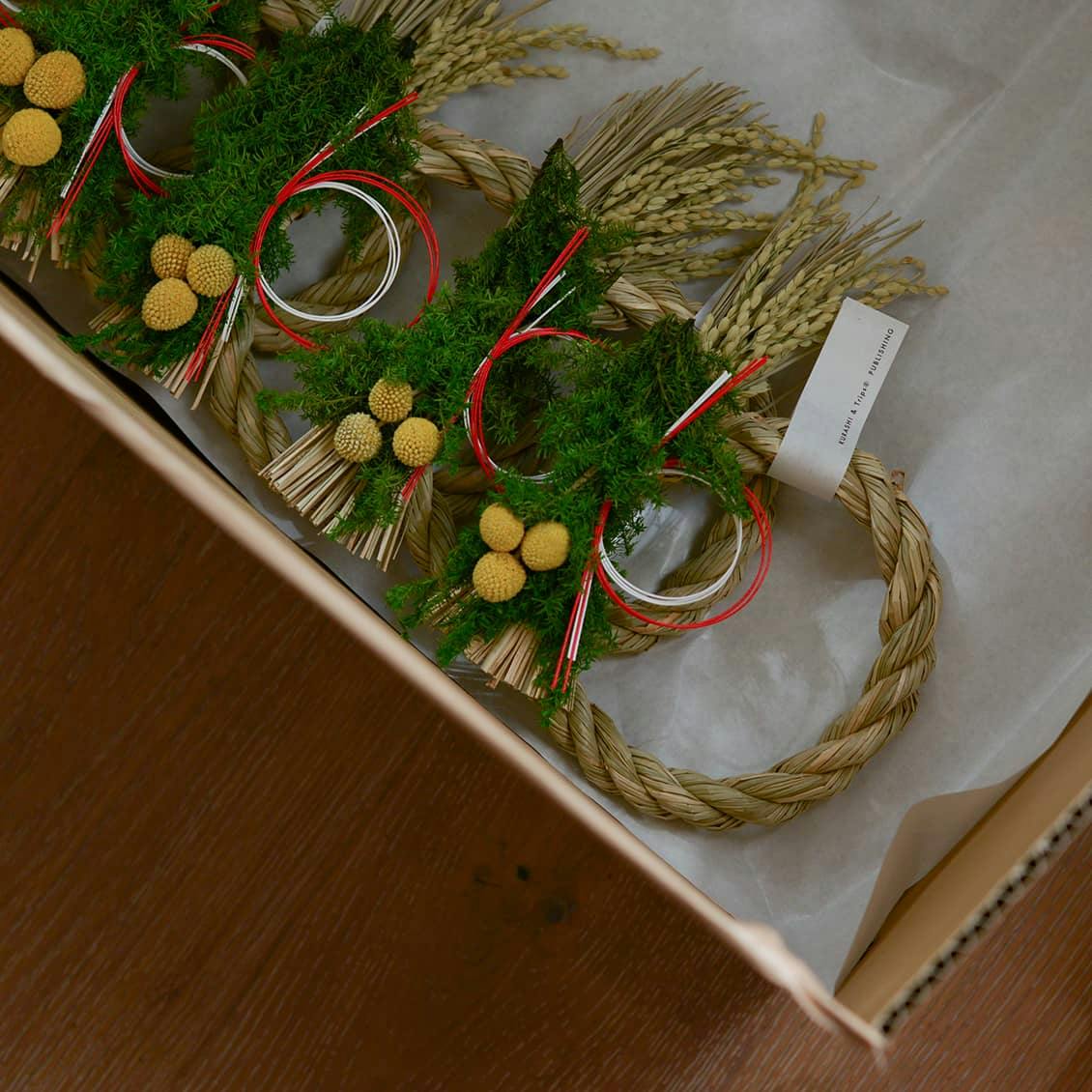 新商品】当店オリジナルのしめ縄リース！雑貨感覚で楽しめる、SOCUKA