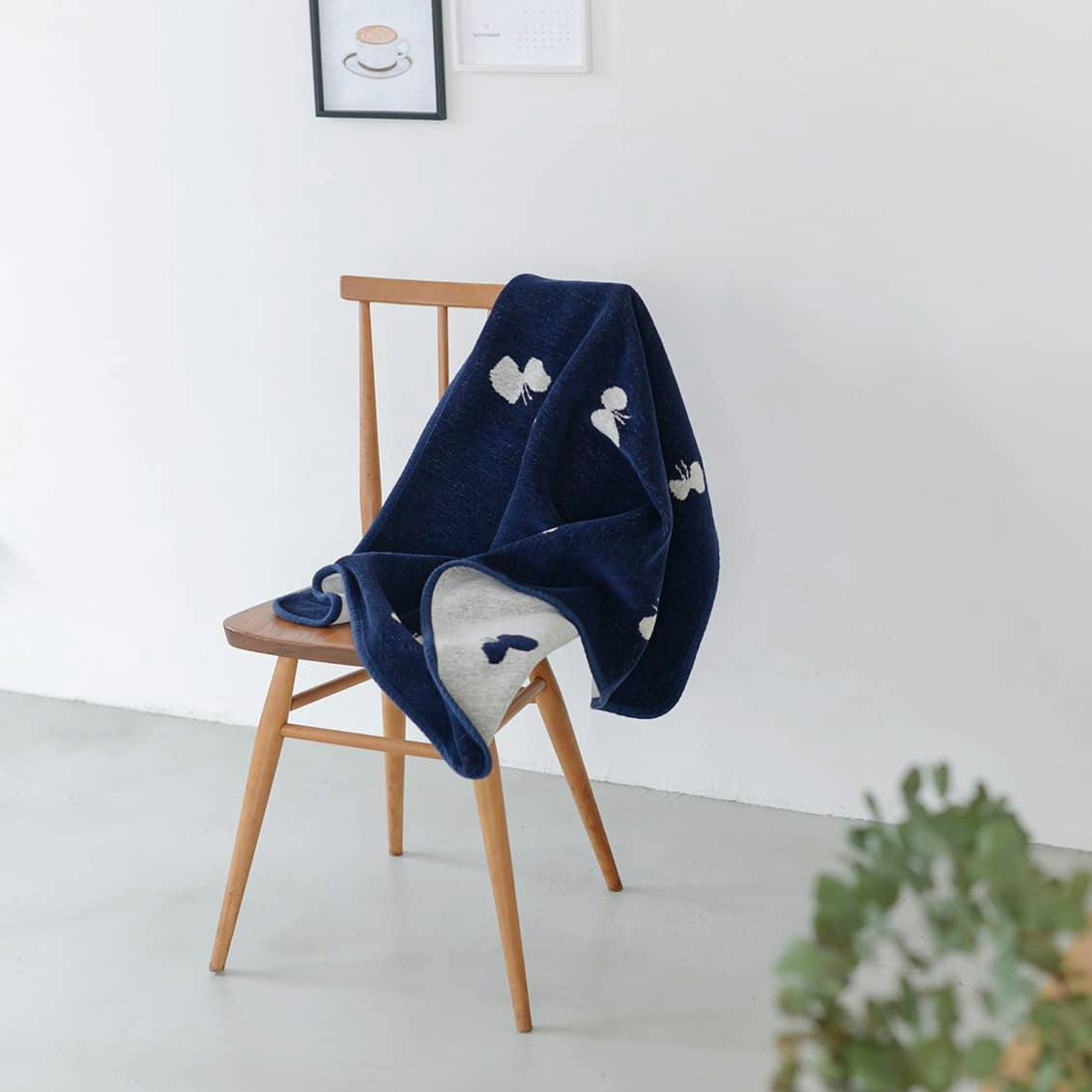 本日予約スタート！】mina perhonen × KLIPPANのブランケットと