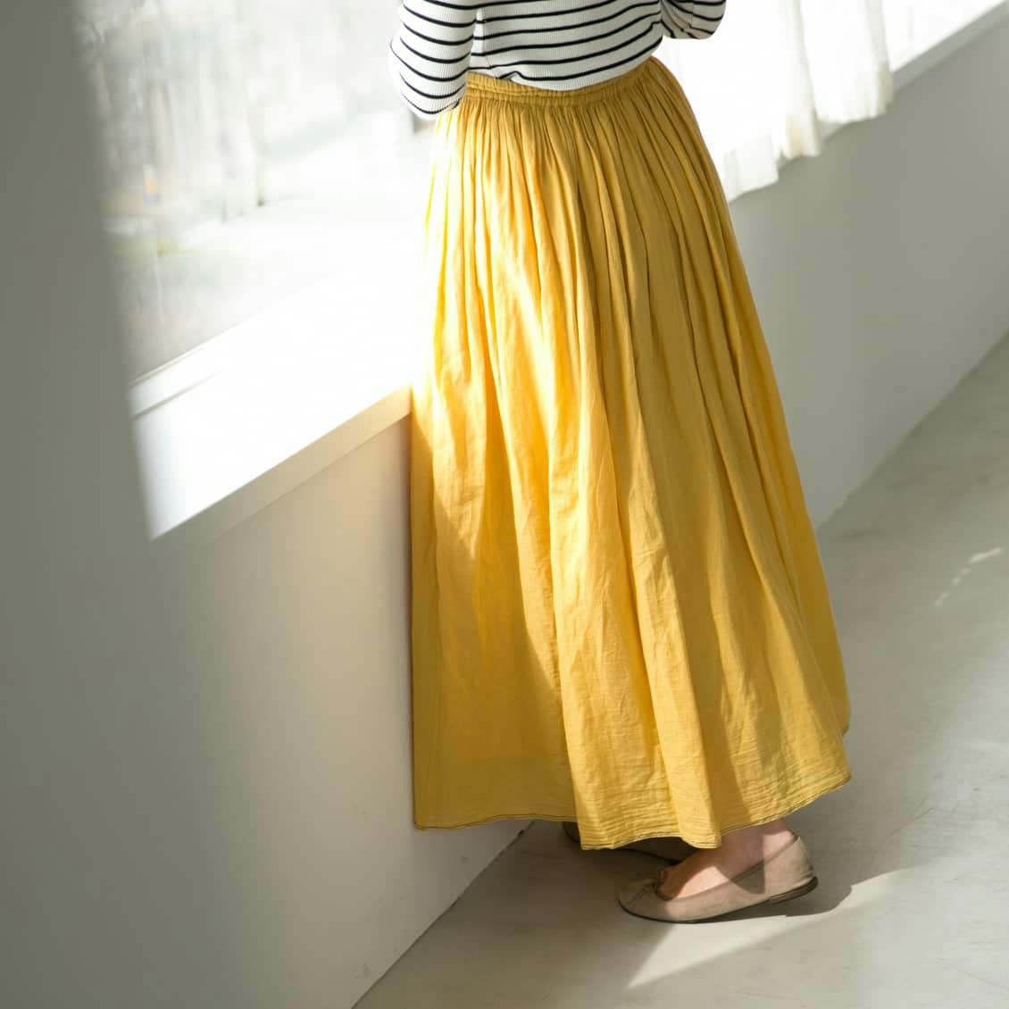 数量限定】風をまとうように軽やか♪ SOILから大人のためのギャザー