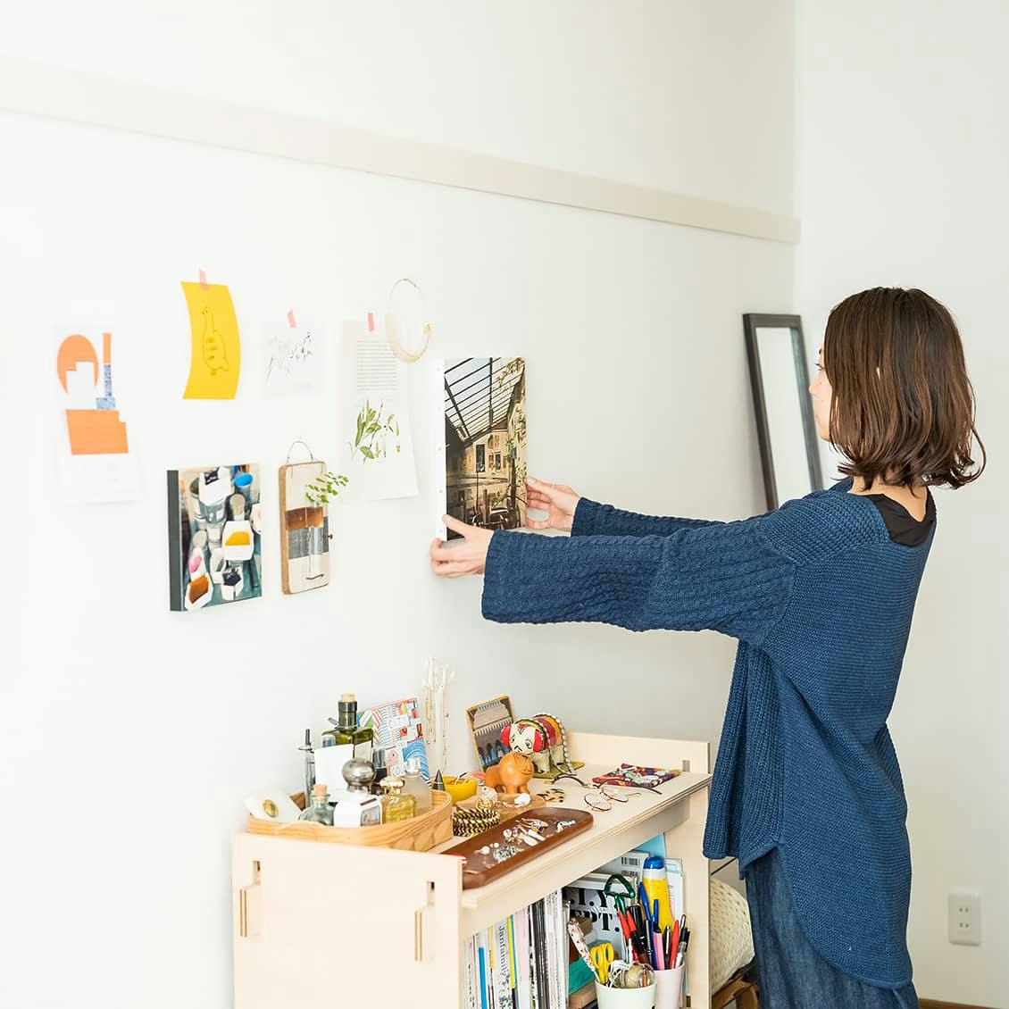 組み合わせ自由 5/5ポストカード 小さな部屋を自分らしく。この春は