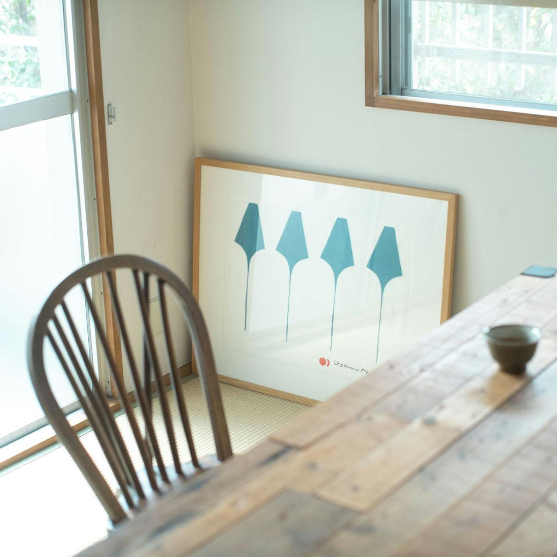 3DKのインテリア。夫婦ふたり暮らし、リノベの部屋も自分たちらしく使う工夫 北欧、暮らしの道具店