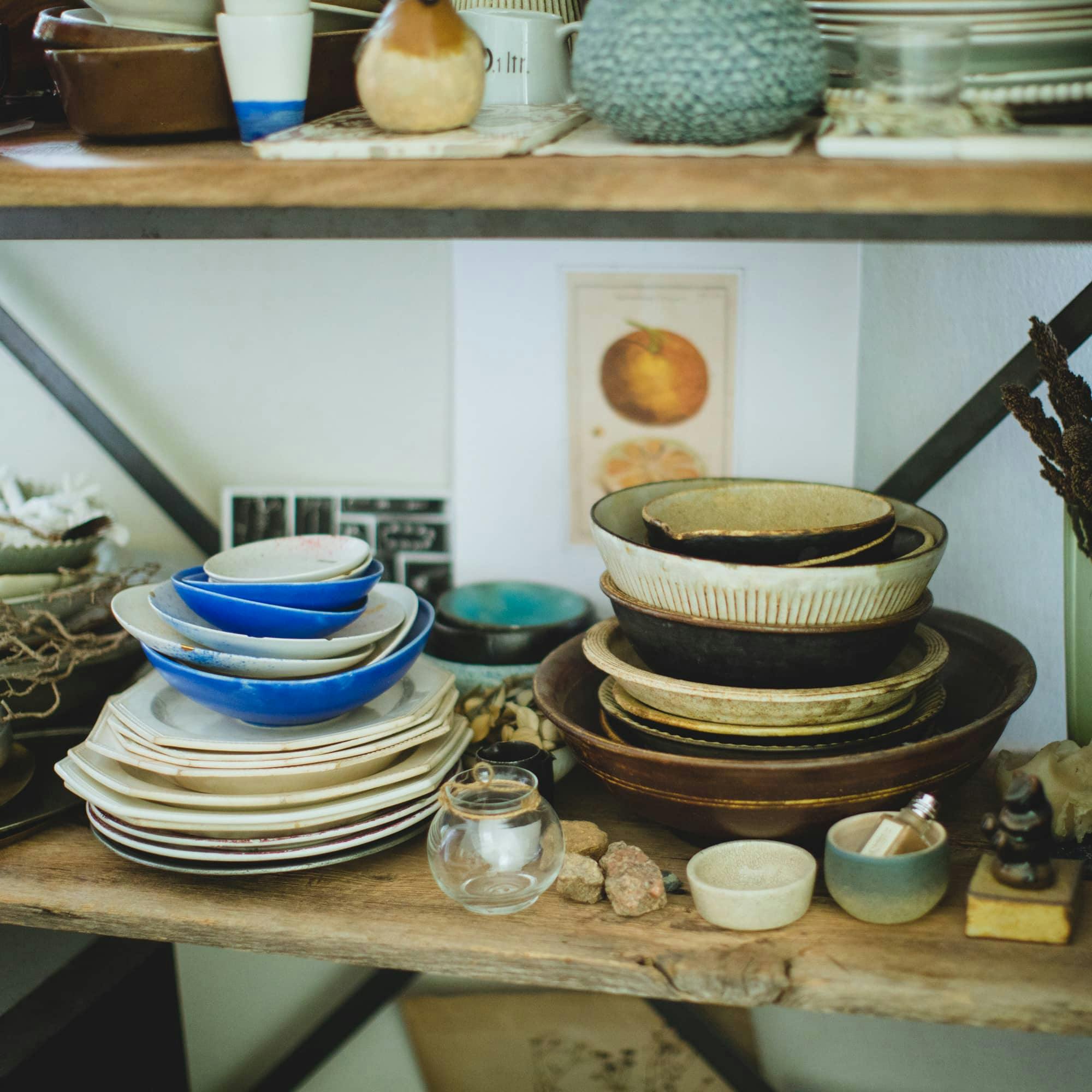 鹿児島睦×イイホシユミコ フローロお皿2枚（Sサイズ） イイホシユミコ