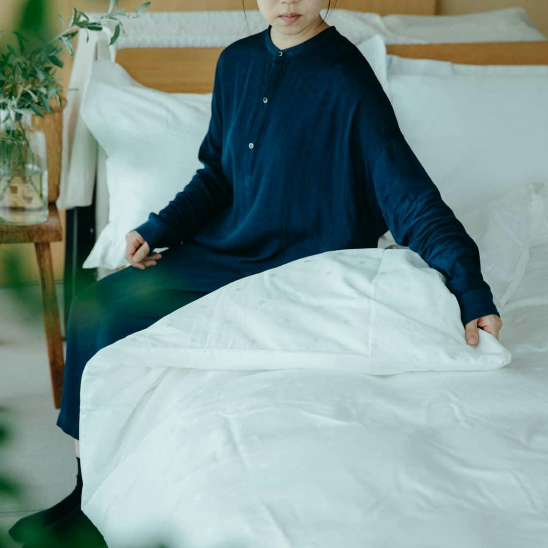 睡眠の質が落ちない 掛けふとん って何が違う 北欧生まれのノルディックスリープで実感した快適な眠り 北欧 暮らしの道具店